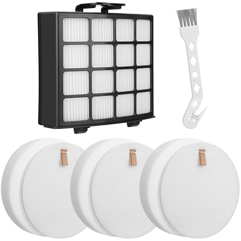 AZ2002 Filters Replacement for Shark Vertex Powered Lift-Away Upright Vacuum DuoClean AZ2000, AZ2000W, AZ2002, AZ1810, Replace XHFAZ2000, XFFKAZ2000 Cover