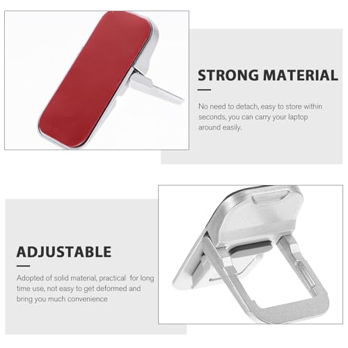 Soporte ajustable plegable para portátil OUNONA 2 piezas miniatura 6