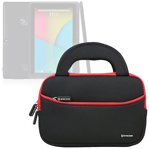 Evecase Dragon Touch Y88X 7'' Tablet Neoprene Sleeve Case, Slim Briefcase w/Handle & Accessory