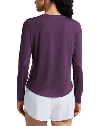 Image of CRZ YOGA Lightweight Crewneck Long Sleeve Top