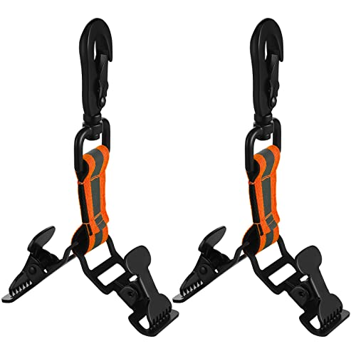 Yingzhao 2 Pieces Firefighter Glove Strap Safety Glove Holder Glove Clips for Work Glove Belt Clip for Firefighter Police Rescue Extrication...
