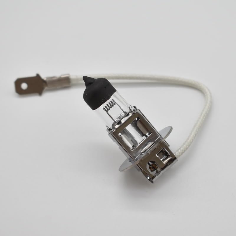 JA24V60W JA H3 24V 60W JA24V60WDBT 24V60W PKX22S, Ampoule halogène à Pointe supérieure à revêtement Noir, Lampe d'éclairage for Fauteuil Dentaire (Color : 2 Pieces, Size : 60w)