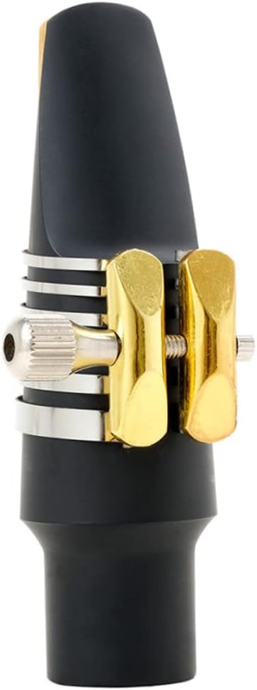 ibasenice 2pcs Ligature Sax Saxophone Ligature Clip Reed Fastener Accessory for Saxophone