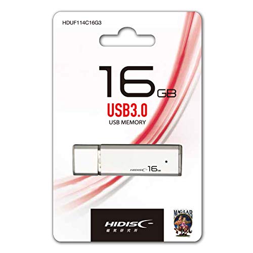 HIDISC USB3.0 フラッシュドライブ 16GB ブラック プッシュ式 ストラップホール付 HDUF117S16G3 dwos6rj Amazon | HIDISC USB 3.0 フラッシュドライブ 16GB シルバー