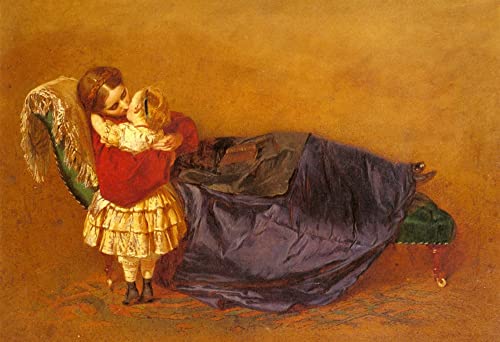 Toile George Elgar Hicks mère et enfant symbole d'amour pour votre maison