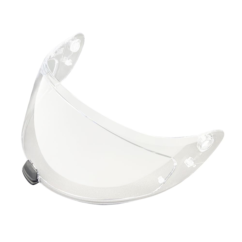 CYLCLNB Shield for HJC HJ20M C70,FG-17,FG-ST,IS-17 Face Uv-protected Visera Casco Moto (Silver-For Day)(Clear-for Day+Night)