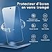 NEW'C 3 Pack Designed for Google Pixel 9a Screen Protector Tempered Glass,Case Friendly Scratch-proof, Bubble Free, Ultra Resistant