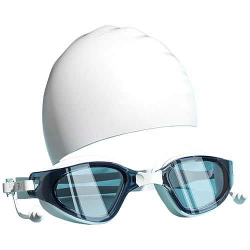Lunettes de natation antibuée vision claire sans fuite adulte