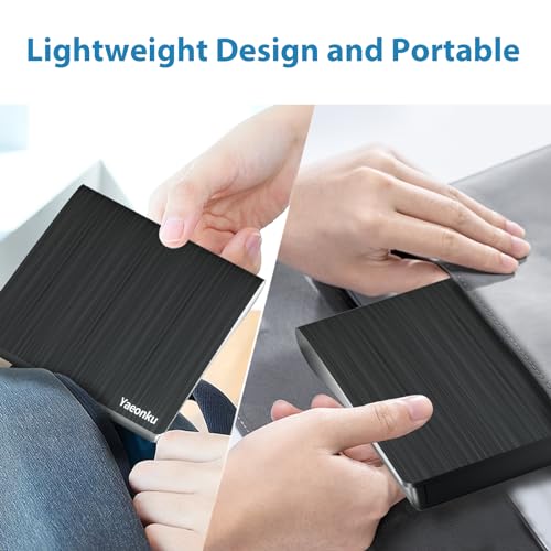 Image of Yaeonku External CD DVD Drive, USB 3.0 Portable CD DVD + /-RW Optical Drive, DVD /CD ROM Rewriter Burner, Compatible with Laptop Desktop PC Windows Linux OS Mac