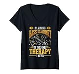 Este motivo Playing Bass Clarinet is the only Therapy I need es perfecto para ti si eres clarinetista bajo y tocas el clarinete bajo.