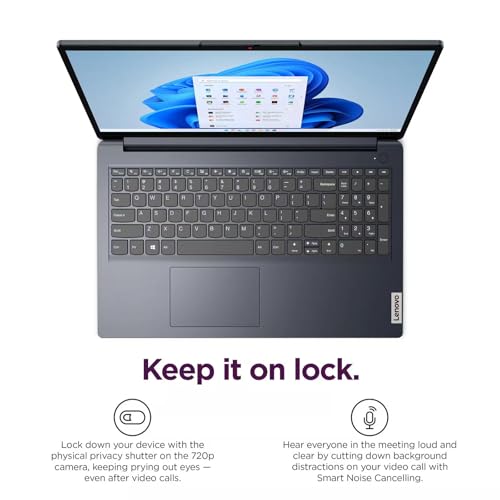 Image of Lenovo Ideapad 15.6 inch Full HD Touchscreen Laptop |Intel Core i5-1334U|Intel Iris Xe Graphics|WiFi|Blue|Copilot| 16GB RAM | 512GB SSD |Windows 11 Home |Bundle with Stylus Pen