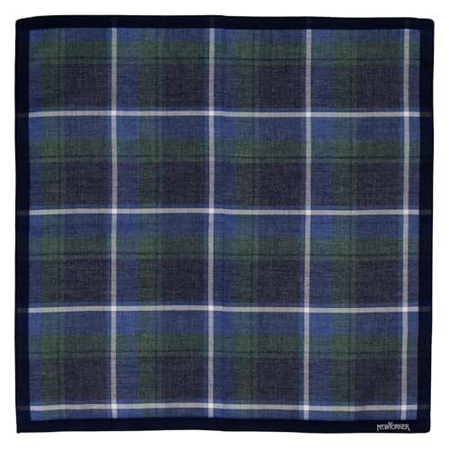 NEWYORKER メンズ先染ハンカチ 32506015A