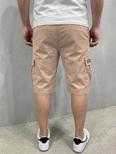 Image of Lymio Men Shorts | Men's Cargo Shorts | Regular Fit Casual Wear Short Pant for Men | Multi-Pocket Lightweight Cotton | Summer & Adventure Ready (SSM-S-05-08)