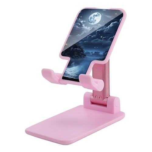 Support de téléphone portable pliable et réglable pour bureau et table de nuit