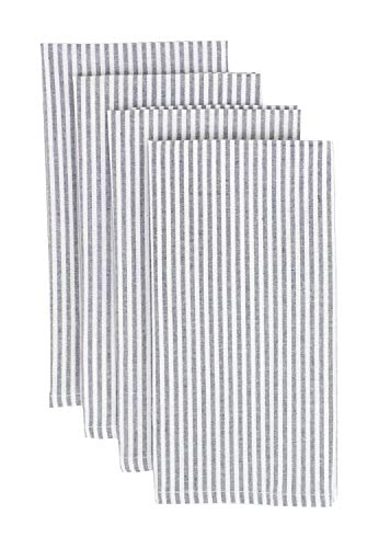 Servilletas de tela cuadradas 20x20 pulg gris pack 4 miniatura 2