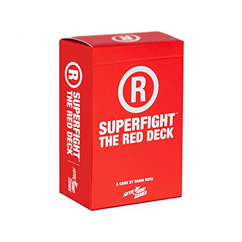 Skybound Superfight Red Deck: 100 Horribly Offensive Cards for the Game of Absurd Arguments Hilarious Expansion Deck for Adults 3 or More Players Ages 18 and Up