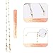 3-Pack Beaded Eyeglass Chains for Women, Fashion Vintage Glasses Strap Around Neck with Loops, Eyeglass Holder for Reading Glasses, Sunglasses, and Everyday Use