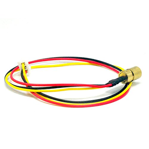 2pcs 5V 980-30 Infrared IR Laser Dot Module w/TTL 0-15KHz 8x13mm