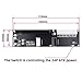 ChenYang Oculink SFF-8611/8612 8i to PCI-E 16X PCI Express Expansion Card Adapter with ATX 24Pin Power for External Graphics Card & SSD