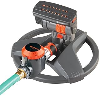 Gardena ZoomMaxx Sprinkler on Sled Base with Water Timer