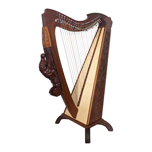Roosebeck Woodlands Harp 26-String