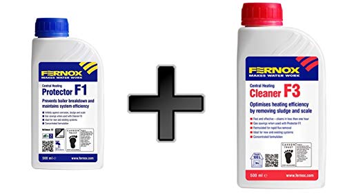 Fernox F1 & F3 Central Heating Protector and Cleaner