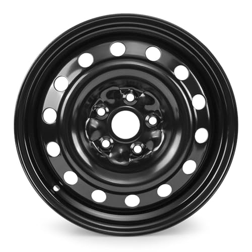 16 Inch Rims New 16x6.5inch Steel Wheel Rim For Volkswagen Jetta 2005-2018 Painted Black Steel Replacement Wheel Rim (1)
