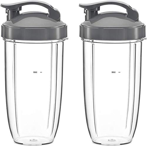 Tapa flip top para Nutribullet, pack 2 unidades miniatura 4