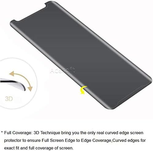 Miniatura 4 de Borde curvado completo 3D Protección de pantalla de vidrio templado de dureza 9H de alta calidad, protector de pantalla, protector de pantalla,