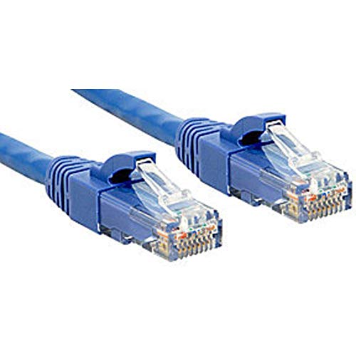 Preisvergleich Produktbild LINDY 45474 3m Cat.6 U / UTP LSZH Netzwerkkabel, blau