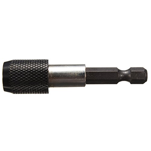 Yakamoz Pack of 3 Pieces 1/4 Inch Hex Shank Magnetic Extension Chuck Adapter Quick Release Bar Socket Screwdriver Bit Holder