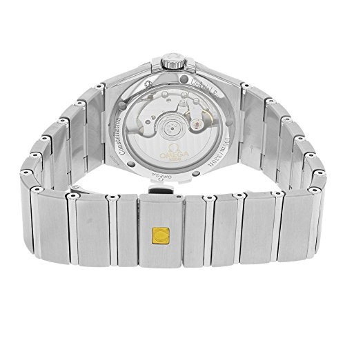 Omega Constellation Silver Diamond Dial Stainless Steel Men's Watch 123.10.35.20.52.0024