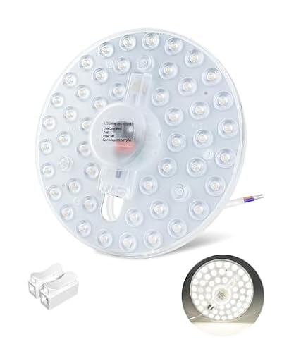 DoRight 24W Módulo de Anillo LED, con Soporte Magnético Blanco Natural 4000K, Juego de Conversión para Lámparas de Techo y Lámparas de Pared, Repuesto de Lámpara Fluorescente Circular | Ya disponible en tu tienda friki favorita! En mundofriki.es!