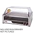 APW Wyott HR-50BD Hot Dog Grill with Bun Drawer, HotRod, Roller-Type, 34-3/4"W x 1