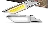 CLOUDSALE LED DRL and Turn Signal Bulb, 3 Functions Switchback White&Amber Yellow Car Side Auxilliary Back UP Reverse Daytime Running Lights