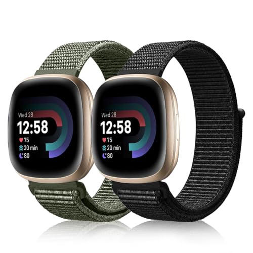 [RicYeel] oh Fitbit Versa 4/Fitbit Versa 3/Fitbit Sense 2/Fitbit Sense Ή [2Zbg] iC ւxg ґgXgbv ʋC y _炩 Fitbit Versa 4