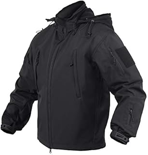 Rothco Concealed Carry Soft Shell Jacket, Black, Large