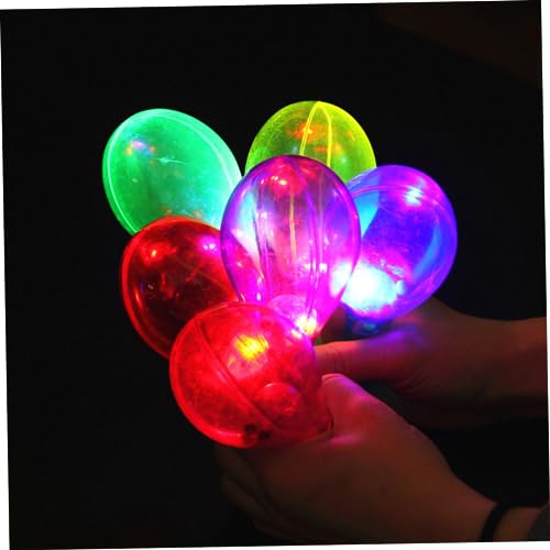 UPKOCH Martelo De Areia Luminoso 6 Peças Adereços De Festa Sino De Mão Luminoso Martelo De Areia Bri
