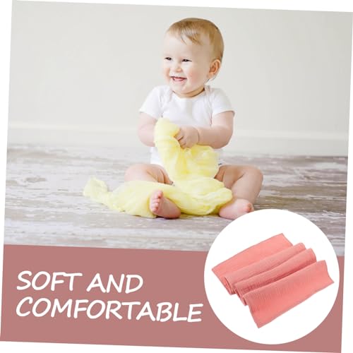 2 pcs Cotton Burp Cloths Absorbent Washcloths Skin Friendly Breathable for Newborns Gentle to Skin for Feeding Burping Cotton for Comfort4