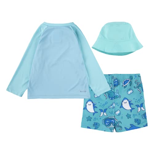 Image of Hurley Baby Boys' Swim Suit 2-Piece Outfit Set