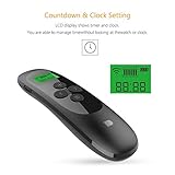 100 metros de rango operable, control de 360 grados, visibilidad fuerte.