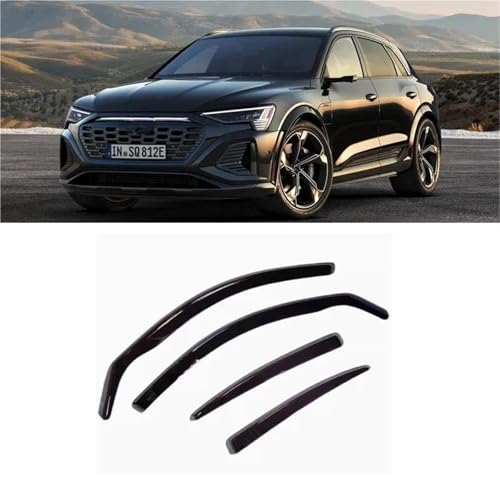 Déflecteurs de vent voiture Q8 Sportback visière étanche 2018-2025
