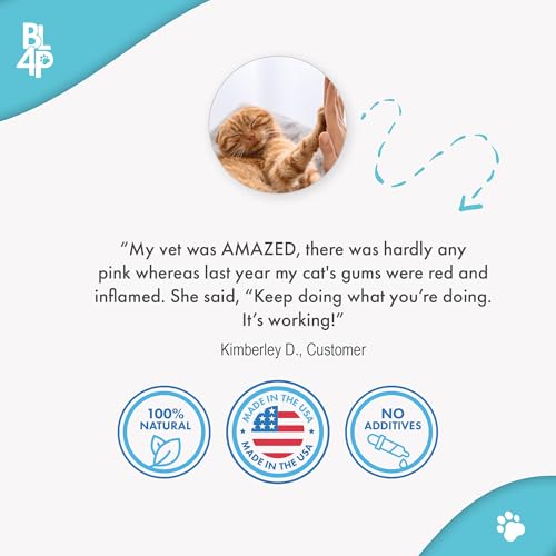 Cat Dental Care & Bad Breath Remedy, Natural Oral Health for Cats Teeth, Mouth, Gums, Daily Cat Breath Freshener, Plaque and Tartar Control Help Gingivitis and Stomatitis, Easy to Use 400 Tiny Pills - Image 3