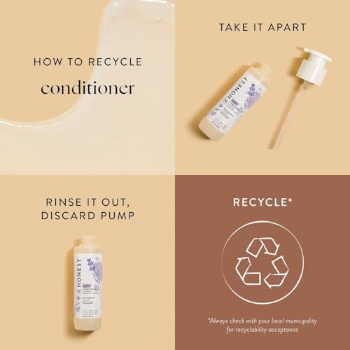The Honest Company Conditioner, Hypoallergenic, Lavender Calm, 10 fl oz - image 8