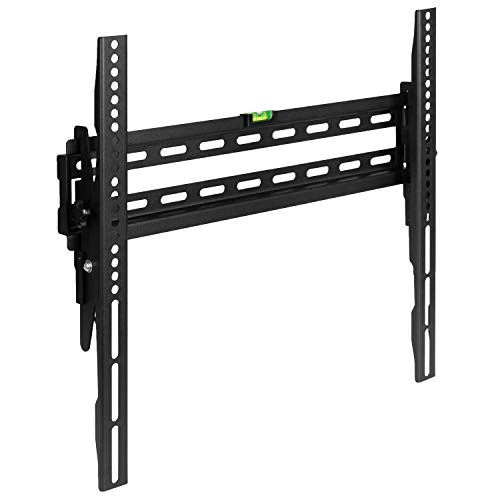 Flash Furniture FLASH MOUNT Tilt TV Wall Mount with Built-In Level - Max VESA Size 400 x 400mm - Fits most TV's 32