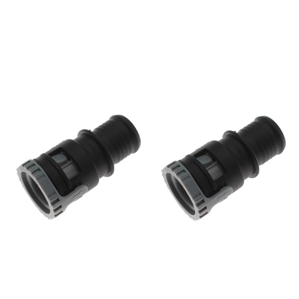Bcdskzavu 2Pcs 1/2/5/10Pcs Heater Hose Connector Fit For Mk2 2012 2013 2014 2015 2016 2.0L 2013-2016(2Pcs)