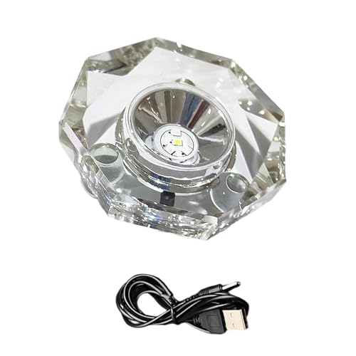 Plate-forme d'affichage LED rotative pour valoriser vos objets sombres et fixes - 5