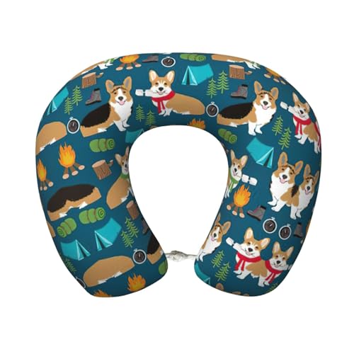 Almohada de viaje con soporte para cuello y hombros