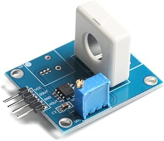 WCS1800 Hall Current Sensor Detector 35A Current Sensor Module Board Short Circuit Overcurrent Protection Module Sensor with Overcurrent Lamp