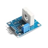 WCS1800 Hall Current Sensor Detector 35A Current Sensor Module Board Short Circuit Overcurrent Protection Module Sensor with Overcurrent Lamp